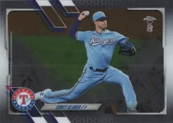 2021 Topps Chrome Ben Baller Edition Base Set Corey Kluber #34 card