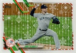 2021 Topps Holiday Base Set Corey Kluber #HW46 card