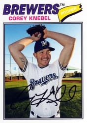 2018 Topps Archives Base Set Corey Knebel #199 card