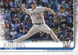 2019 Topps Base Set Corey Knebel #554 card