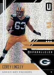 2018 Panini Unparalleled Base Set Corey Linsley #74 card