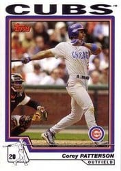 2004 Topps Base Set Corey Patterson #18 card