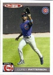 2004 Topps Total Base Set Corey Patterson #490 card