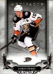 2018-19 Upper Deck Artifacts Base Set Corey Perry #74 card