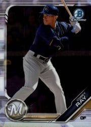 2019 Bowman Chrome Prospects Corey Ray #BCP-207 card