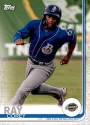 2019 Topps Pro Debut Base Set Corey Ray #131 card