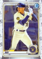 2020 Bowman Chrome Prospects Corey Ray #BCP-248 card