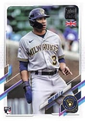 2021 Topps UK Edition Base Set Corey Ray #106 card