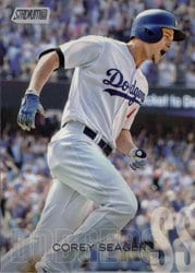 2018 Stadium Club Base Set Corey Seager #212 card