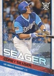 2018 Topps Big League Base Set Corey Seager #80b card