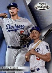 2018 Topps Gold Label Base Set Corey Seager #53 card