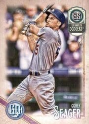 2018 Topps Gypsy Queen Base Set Corey Seager #125 card