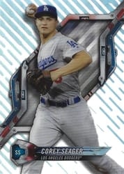 2018 Topps High Tek Base Set Corey Seager #HT-CSE card