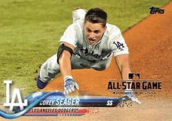 2018 Topps MLB All-Star Game Medallions Corey Seager #ASTM-CSE card