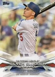 2018 Topps MLB Awards Corey Seager #MLBA-38 card