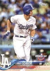 2018 Topps Opening Day Base Set Corey Seager #59 card