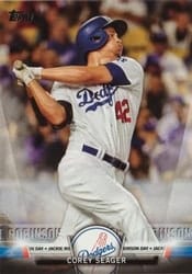 2018 Topps Topps Salute (Series One) Corey Seager #TS-4 card