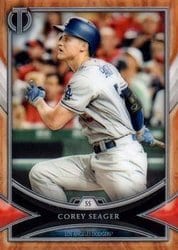 2018 Topps Tribute Base Set Corey Seager #12 card
