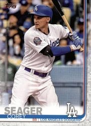 2019 Topps Base Set Corey Seager #41 card
