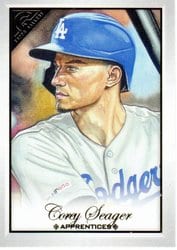 2019 Topps Gallery Base Set Corey Seager #191 card