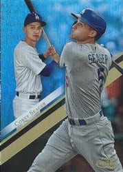 2019 Topps Gold Label Base Set Corey Seager #35 card