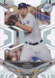 2019 Topps High Tek Base Set Corey Seager #84 card