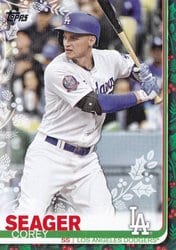 2019 Topps Holiday Base Set Corey Seager #HW174 card