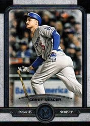 2019 Topps Museum Collection Base Set Corey Seager #48 card