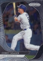 2020 Panini Prizm Base Set Corey Seager #220 card