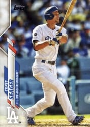 2020 Topps Base Set Corey Seager #620 card