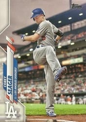 2020 Topps Base Set Corey Seager #620b card