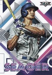 2020 Topps Fire Base Set Corey Seager #191 card