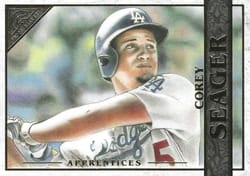 2020 Topps Gallery Base Set Corey Seager #166 card
