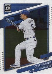 2021 Donruss Optic Base Set Corey Seager #134 card