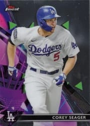 2021 Finest Base Set Corey Seager #116 card