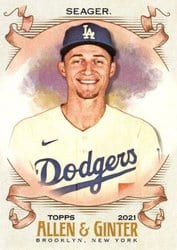 2021 Topps Allen & Ginter Base Set Corey Seager #26 card
