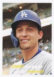 2021 Topps Archives Base Set Corey Seager #37 card
