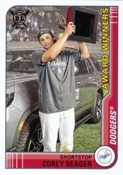 2021 Topps Big League Base Set Corey Seager #281 card