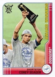 2021 Topps Big League Base Set Corey Seager #283 card