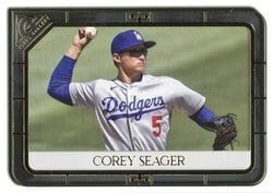 2021 Topps Gallery Base Set Corey Seager #42 card