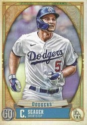 2021 Topps Gypsy Queen Base Set Corey Seager #119 card