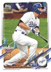 2021 Topps Opening Day Base Set Corey Seager #174 card