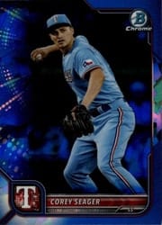 2022 Bowman Chrome Sapphire Edition Base Set Corey Seager #3 card