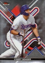2022 Finest Base Set Corey Seager #97 card
