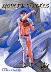 2022 Panini Diamond Kings Modern Strokes Corey Seager #MS-13 card