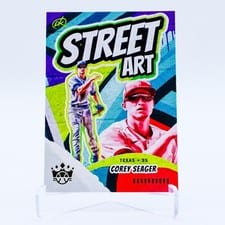 2022 Panini Diamond Kings Street Art Corey Seager #SA-12 card