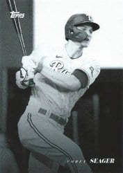 2022 Topps Black & White Base Set Corey Seager #5 card