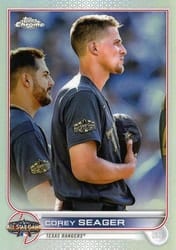 2022 Topps Chrome Update 2022 All-Star Game Corey Seager #ASGC-42 card