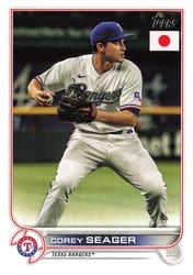 2022 Topps Japan Edition Base Set Corey Seager #132 card