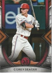 2022 Topps Museum Collection Base Set Corey Seager #36 card